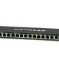 NETGEAR 16-Port PoE+ Gigabit Ethernet Plus Switch (180W) with 1 SFP Port (GS316EP-100PES)