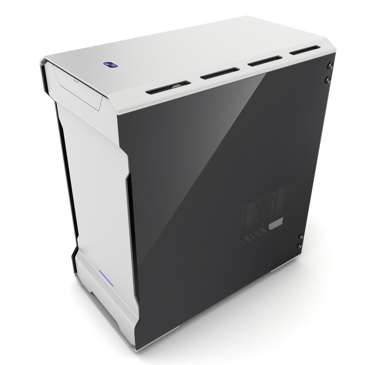 Phanteks Evolv mATX Tempered Glass Aluminum Exterior RGB LED Illumination Micro Tower Case (PH-ES314ETG)