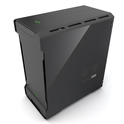 Phanteks Evolv mATX Tempered Glass Aluminum Exterior RGB LED Illumination Micro Tower Case (PH-ES314ETG)