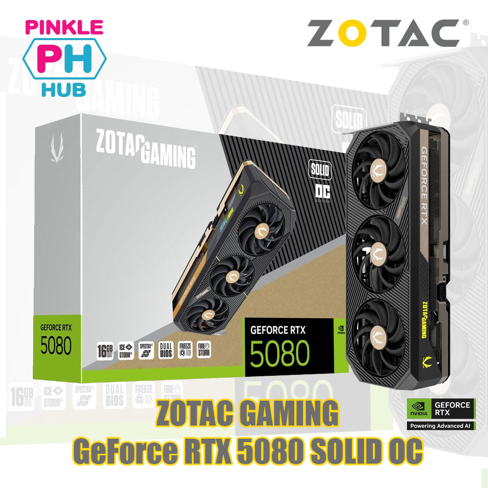 ZOTAC GAMING GeForce RTX 5080 SOLID OC