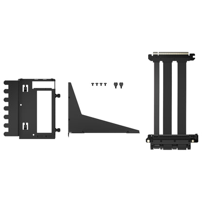 FRACTAL DESIGN FLEX 2 PCIe 4.0, Vertical GPU bracket, PCIe Riser Cable 195mm