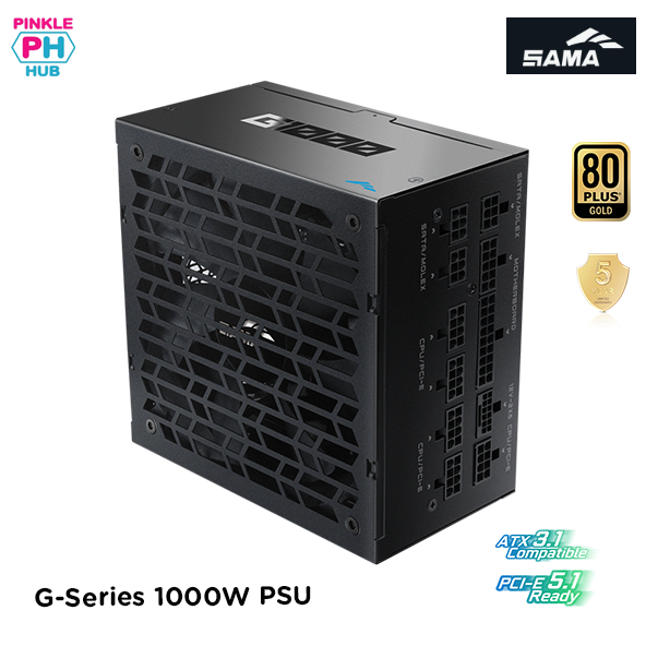 SAMA Gold Series ATX 3.1 Fully Modular Power Supply
