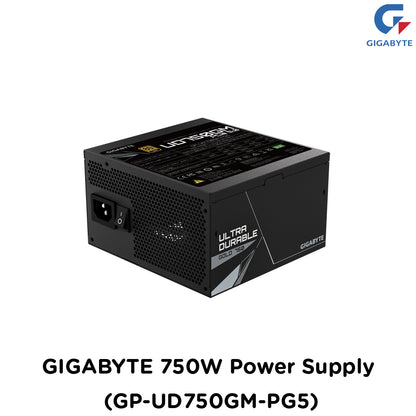 GIGABYTE 750W Power Supply (GP-UD750GM-PG5)