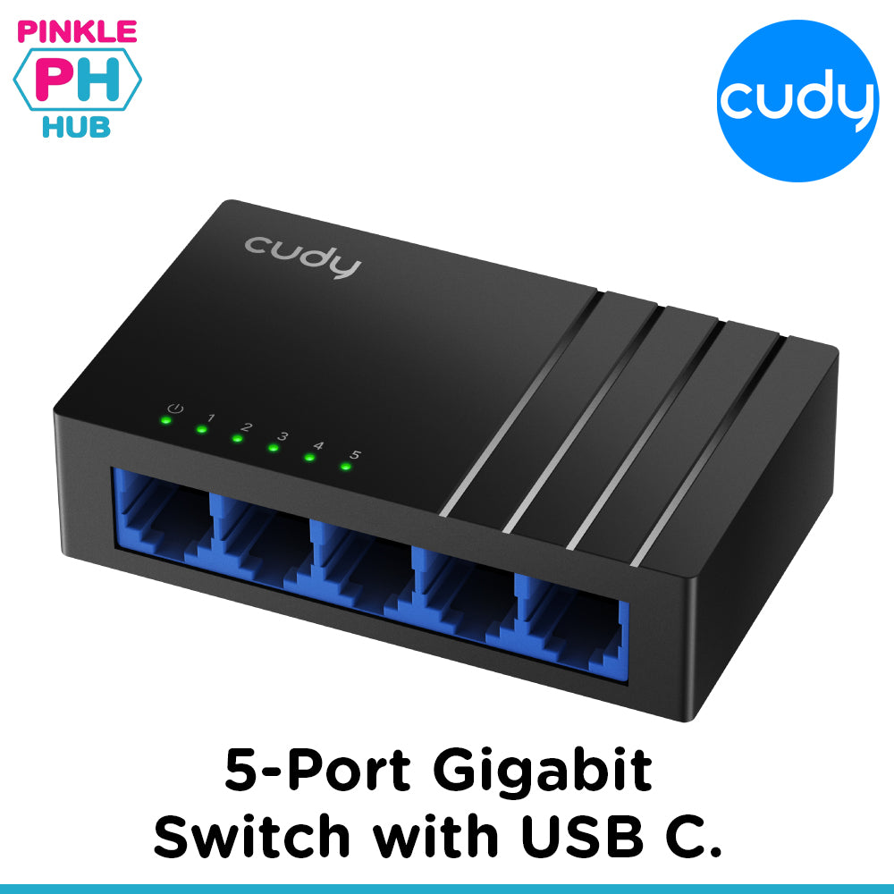 Cudy 5-Port Gigabit Switch with USB C