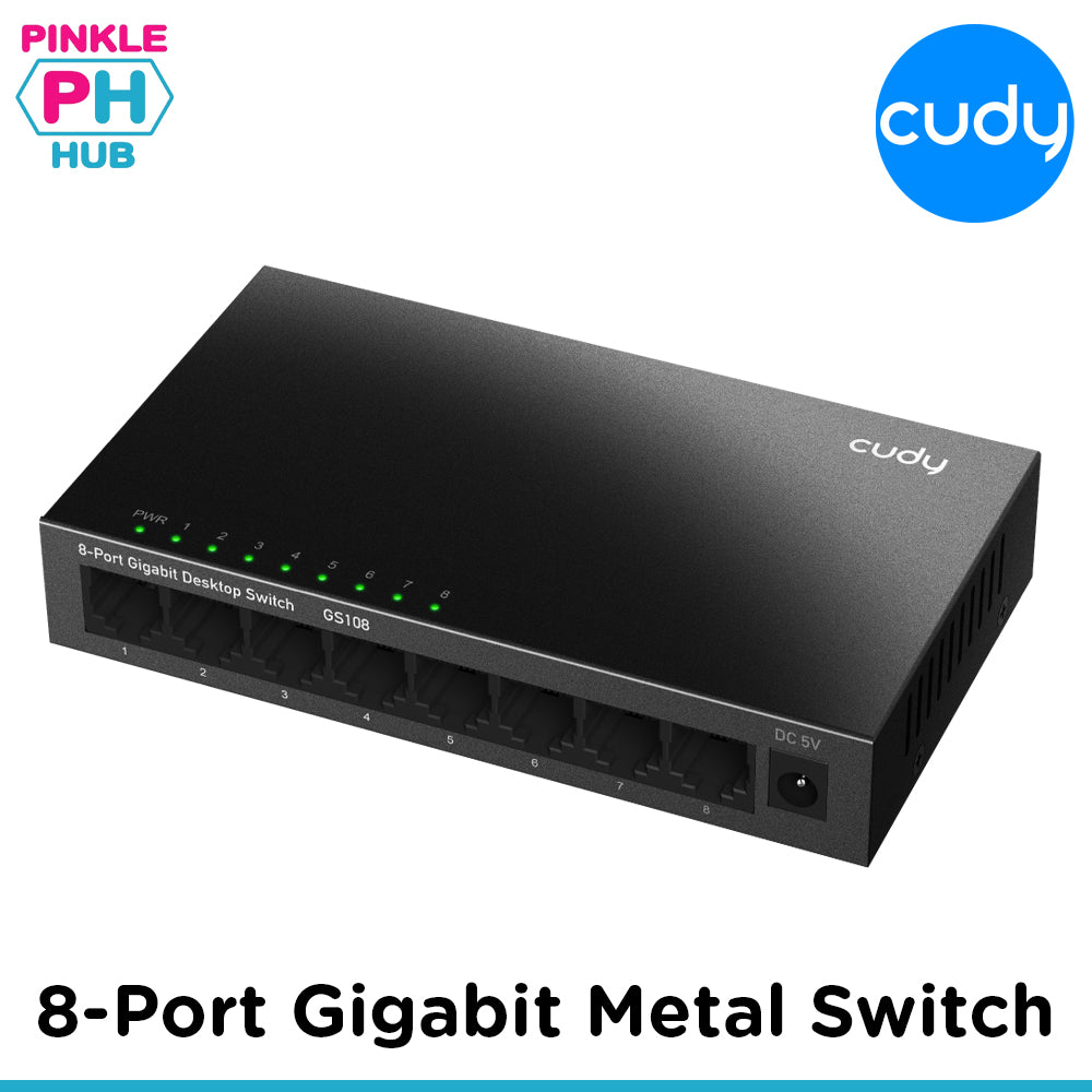 Cudy 8-Port Gigabit Metal  Switch