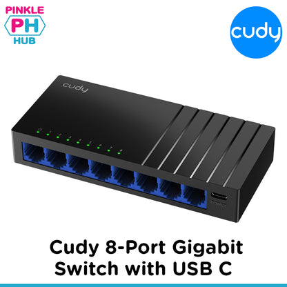 Cudy 8-Port Gigabit Switch with USB C
