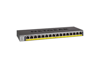 NETGEAR 16-Port Gigabit Ethernet Unmanaged PoE+ Switch with FlexPoE 76W (GS116LP-100AJS)