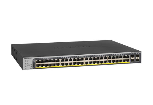 NETGEAR 48-Port Gigabit PoE+ Smart Managed Pro Switch with 4 SFP Ports 760W (GS752TPP-100NAS / GS752TPP-AJS)