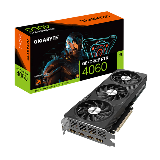 GIGABYTE GeForce RTX™ 4060 GAMING OC 8G (GV-N4060GAMING-OC-8GD)