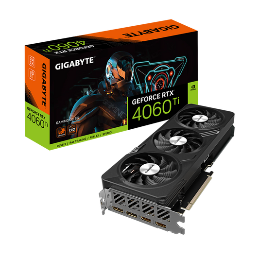 GIGABYTE GeForce RTX™ 4060 Ti GAMING OC 8G (GV-N406TGAMING-OC-8GD)