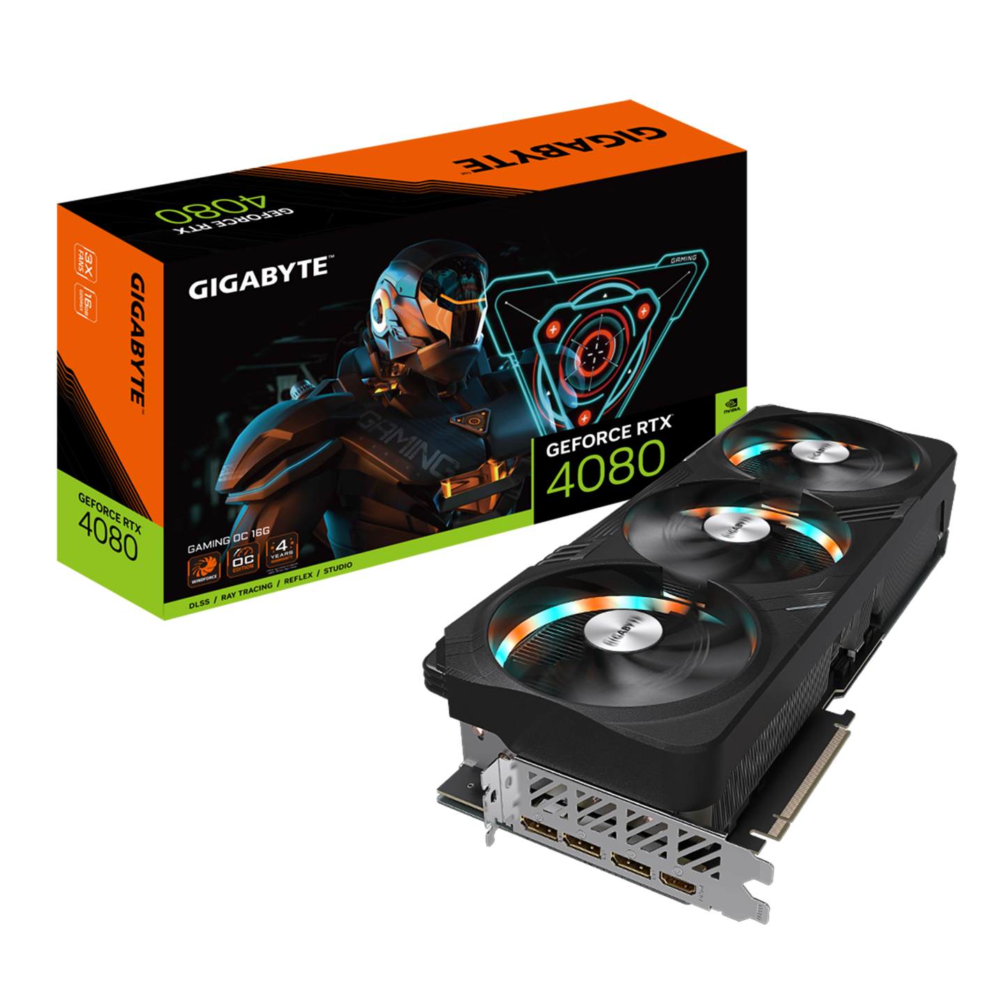 GIGABYTE GeForce RTX™ 4080 16GB GAMING OC (GV-N4080GAMING-OC-16GD)