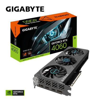 GIGABYTE GeForce RTX™ 4060 EAGLE OC 8G (GV-N4060EAGLE-OC-8GD)