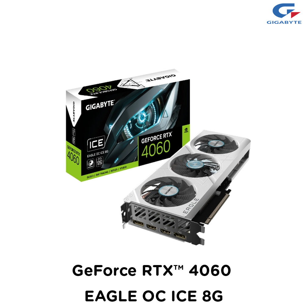 GIGABYTE GeForce RTX™ 4060 EAGLE OC ICE 8G