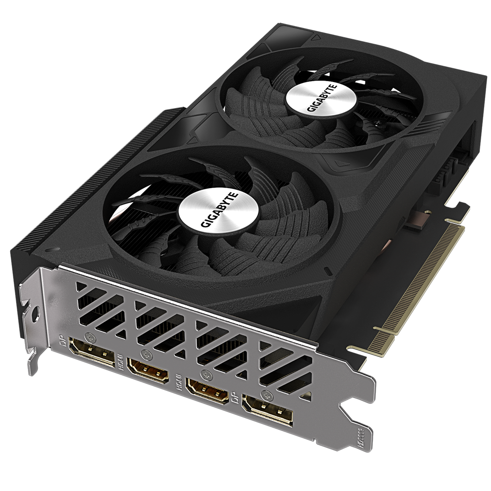 GIGABYTE GeForce RTX™ 4060 WINDFORCE OC 8G (GV-N4060WF2OC-8GD)