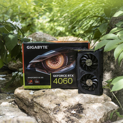 GIGABYTE GeForce RTX™ 4060 WINDFORCE OC 8G (GV-N4060WF2OC-8GD)