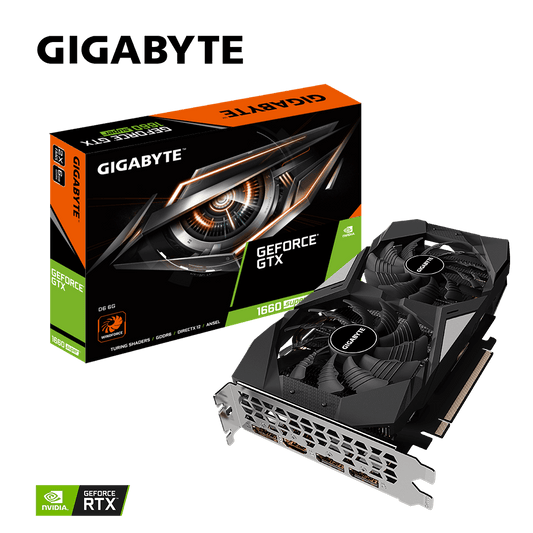 GIGABYTE GeForce® GTX 1660 SUPER™ D6 6G (GV-N166SD6-6GD)