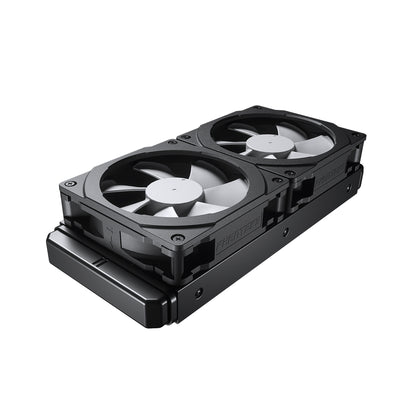 Phanteks Glacier One 240 MPH D-RGB AIO Liquid CPU Cooler with Halos Fan Frame Infinity Mirror Pump Cap Design  (PH-GO240MPH)