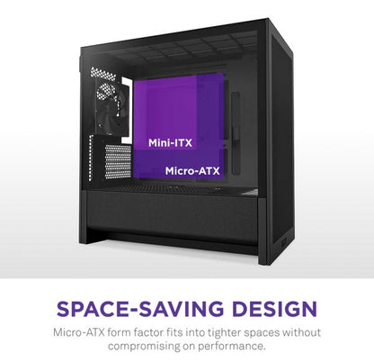 NZXT H3 Flow Black Micro-ATX Airflow Case