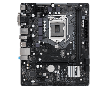 ASRock H470M-HDV/M.2 Supports 10th Gen Intel® Core™ Processors (Socket 1200), Supports DDR4 2933 MHz