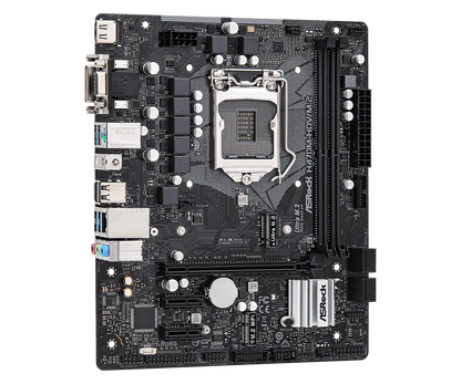 ASRock H470M-HDV/M.2 Supports 10th Gen Intel® Core™ Processors (Socket 1200), Supports DDR4 2933 MHz