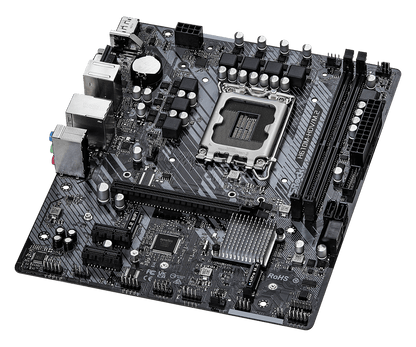 ASRock H610M-HDV/M.2 Supports 13th Gen & 12th Gen and next gen Intel® Core™ Processors (LGA1700), Supports DDR4 3200MHz