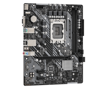 ASRock H610M-HDV/M.2 Supports 13th Gen & 12th Gen and next gen Intel® Core™ Processors (LGA1700), Supports DDR4 3200MHz