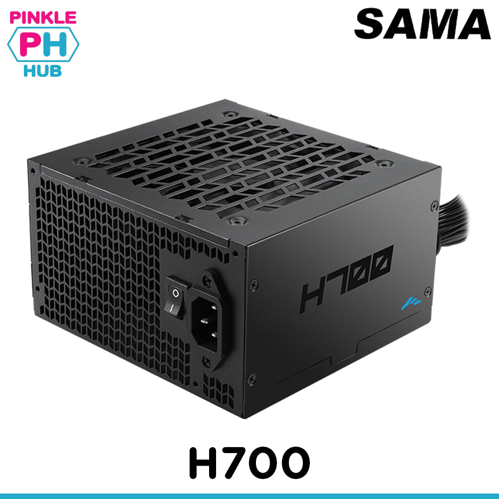 SAMA H700 80+ ATX 2.5 Non-Modular Power Supply (Black)