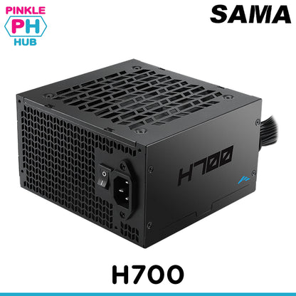 SAMA H700 80+ ATX 2.5 Non-Modular Power Supply (Black)