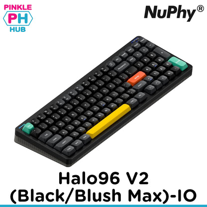 Nuphy Halo96 V2(Black/Blush Max)-IO High-Profile Wireless Mechanical Keyboard