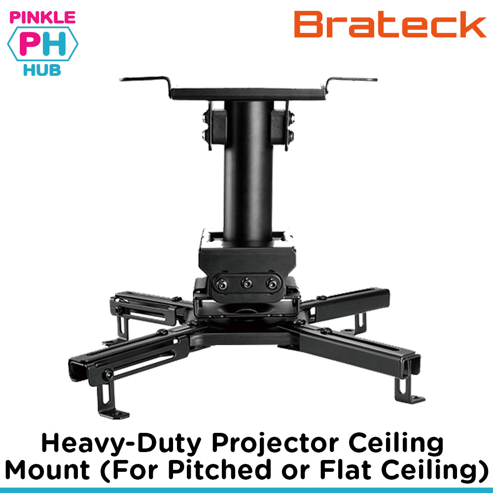 Heavy-Duty Projector Ceiling Mount (For Pitched or Flat Ceiling)