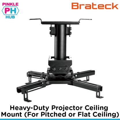 Heavy-Duty Projector Ceiling Mount (For Pitched or Flat Ceiling)