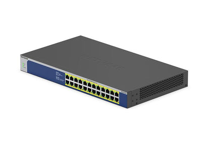 NETGEAR 24-Port Gigabit Ethernet High-Power PoE+ Unmanaged Switch 300W (GS524PP-100EUS)