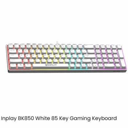 INPLAY BK850 RAINBOW LIGHT I 85 KEY GAMING KEYBOARD