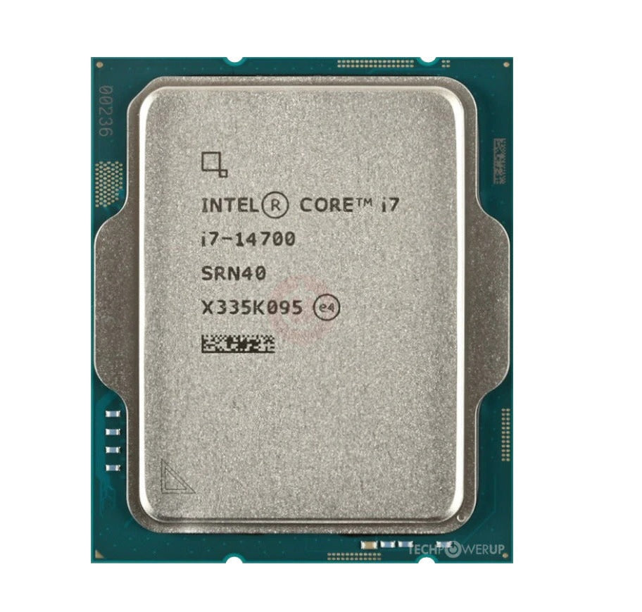 Intel Core i7-14700 5.40GHz 33M Cache LGA 1700 Processor - Tray Type (Processor Only)