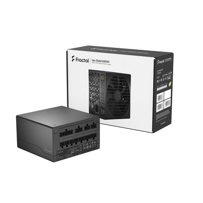 Fractal Design ION Gold 650W Fully Modular Power Supply, US Cord (FD-P-IA2G-650-US)