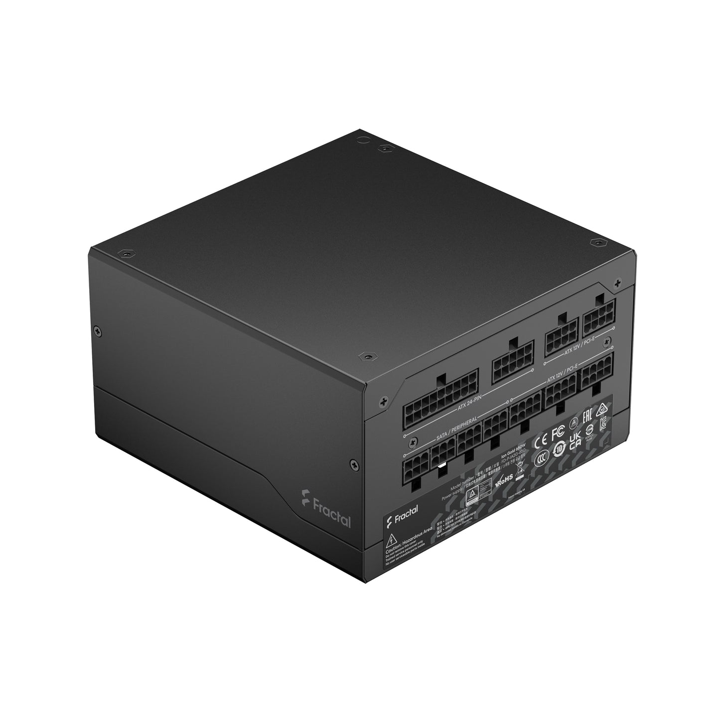 Fractal Design ION Gold 650W Fully Modular Power Supply, US Cord (FD-P-IA2G-650-US)