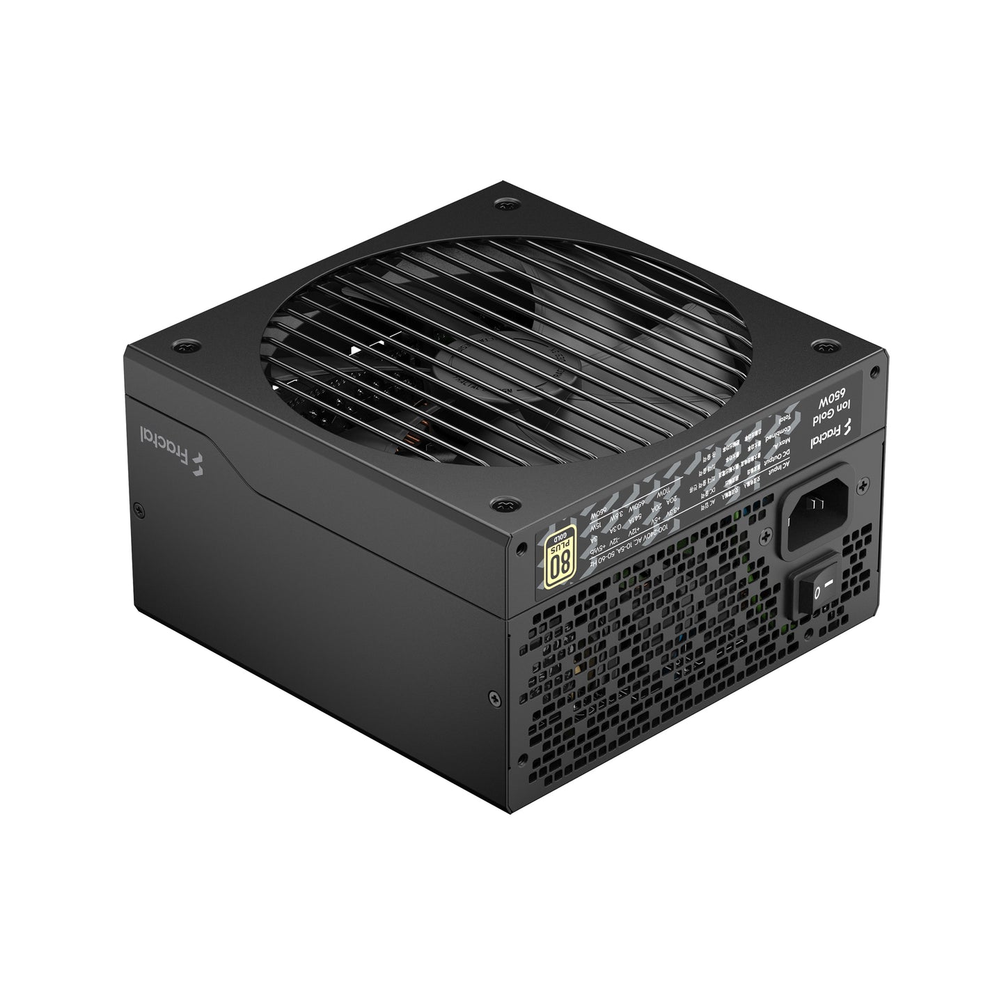 Fractal Design ION Gold 650W Fully Modular Power Supply, US Cord (FD-P-IA2G-650-US)