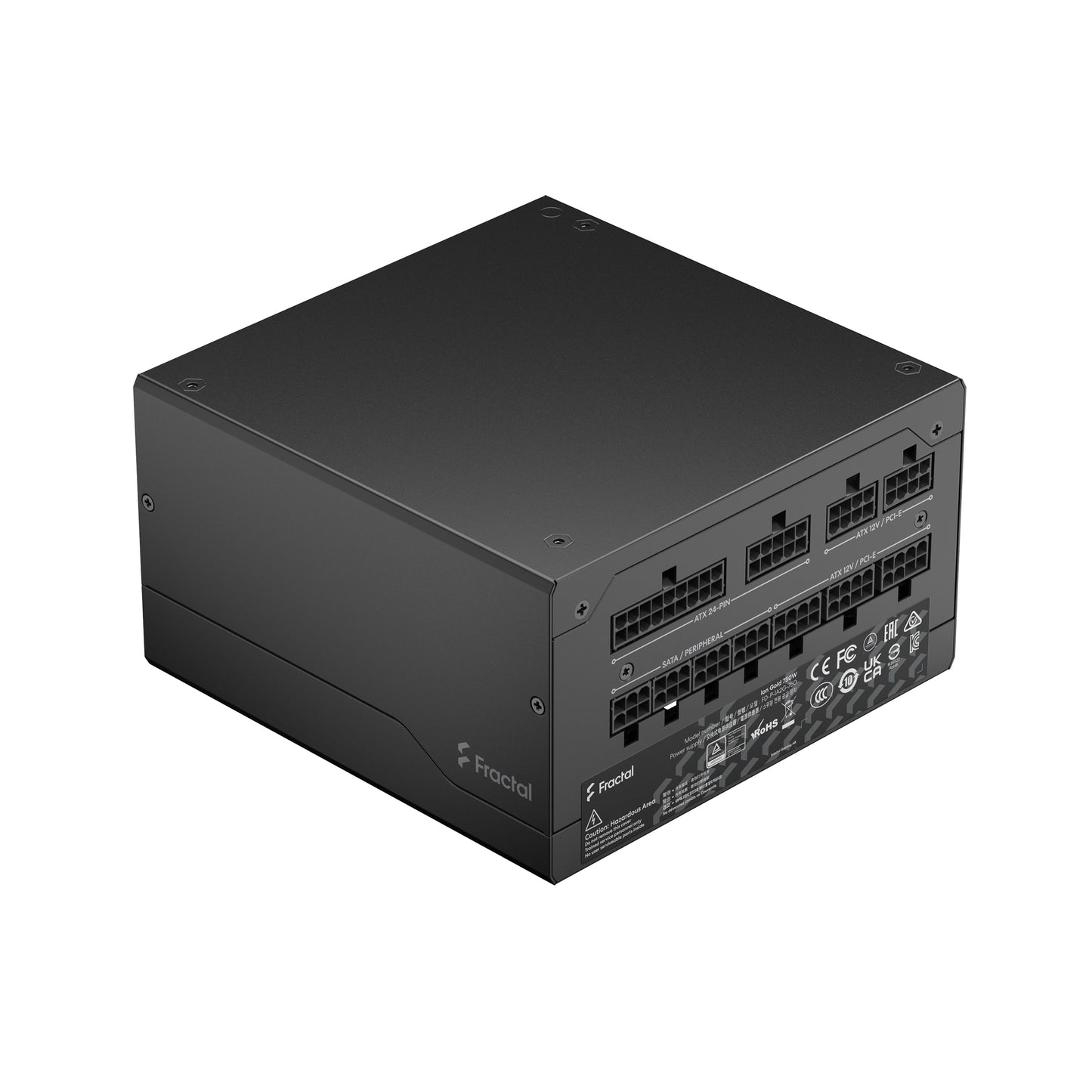 Fractal Design ION Gold 750W Fully Modular Power Supply, US Cord (FD-P-IA2G-750-US)