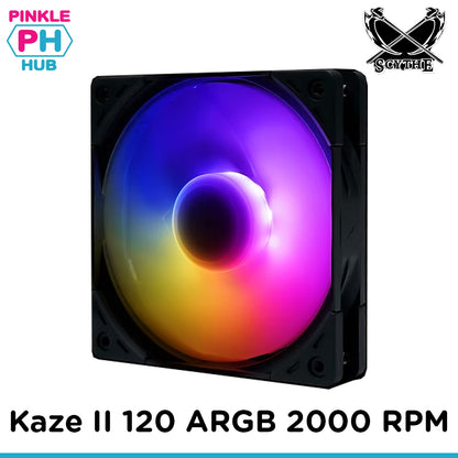 Scythe Kaze Flex II 120 ARGB 120mm 2000 RPM Case Fan