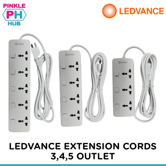 Ledvance Premium Extension Cords 3 Meters with Anti Surge Protection