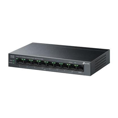 Tp-Link LS109P I 9-Port 10/100Mbps Desktop Switch with 8-Port PoE+