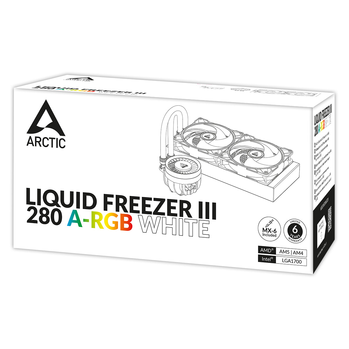 ARCTIC Liquid Freezer III 280 A-RGB (White)