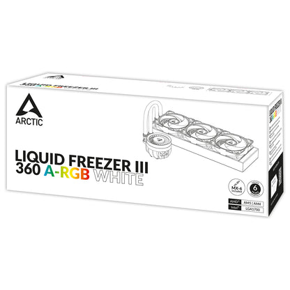 ARCTIC Liquid Freezer III 360 A-RGB (White)