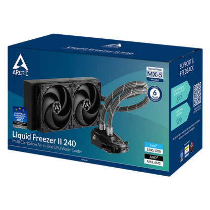 Arctic Liquid Freezer II - 240 Multi Compatible All-in-One CPU Water Cooler (ACFRE00046B)