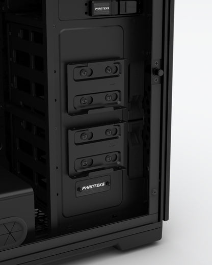 Phanteks Enthoo Luxe Full Tower, Tempered Glass Window w/ Multi Colors LED (PH-ES614LTG)