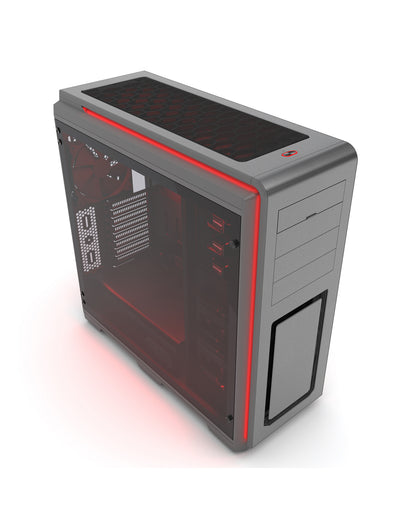 Phanteks Enthoo Luxe Full Tower, Tempered Glass Window w/ Multi Colors LED (PH-ES614LTG)