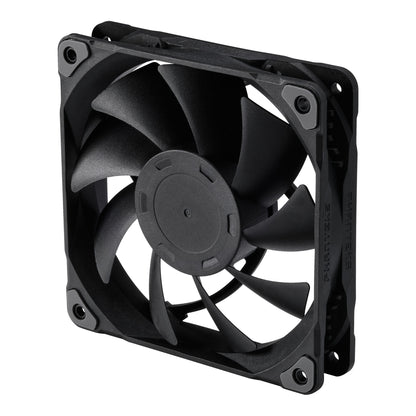 Phanteks M25-120 Fan, High-Airflow Radiator Performance, PWM Control up to 2000RPM, Daisy-Chain Cable, Black 3-Pack (PH-F120M25_PWM_BBK01_3P)