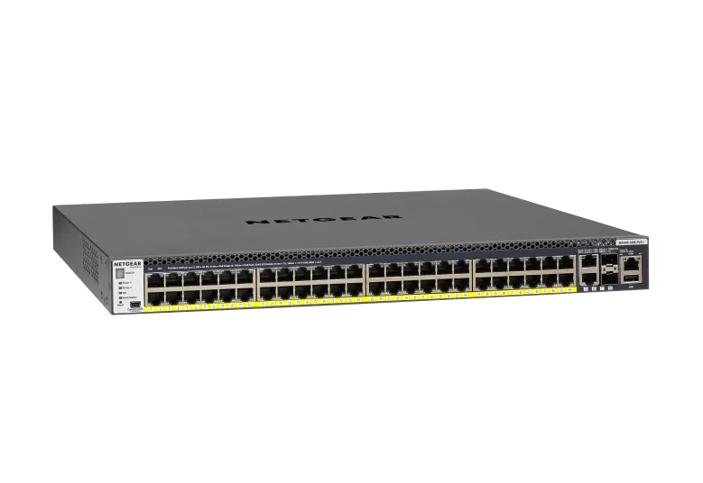 NETGEAR Fully Managed Switch M4300-52G-PoE+ 550W (GSM4352PA-100AJS)