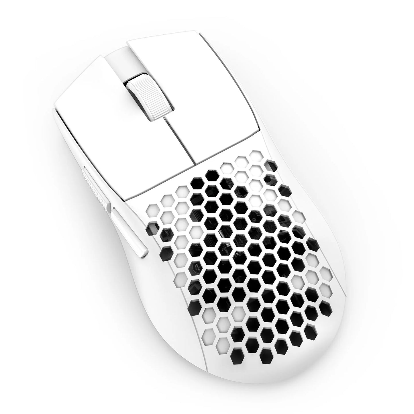 Redragon M725-LIT Astrolabe Lite 8000DPI 3-Modes Honeycomb Lightweight Gaming Mouse Black | White