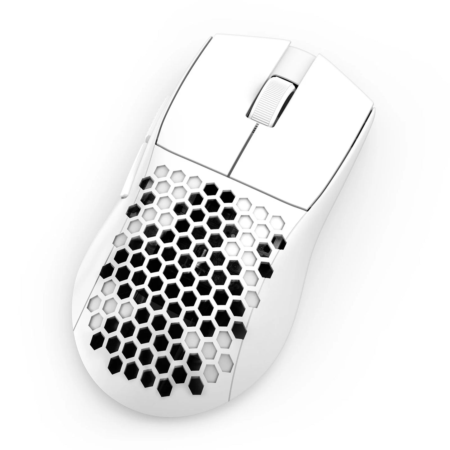 Redragon M725-LIT Astrolabe Lite 8000DPI 3-Modes Honeycomb Lightweight Gaming Mouse Black | White